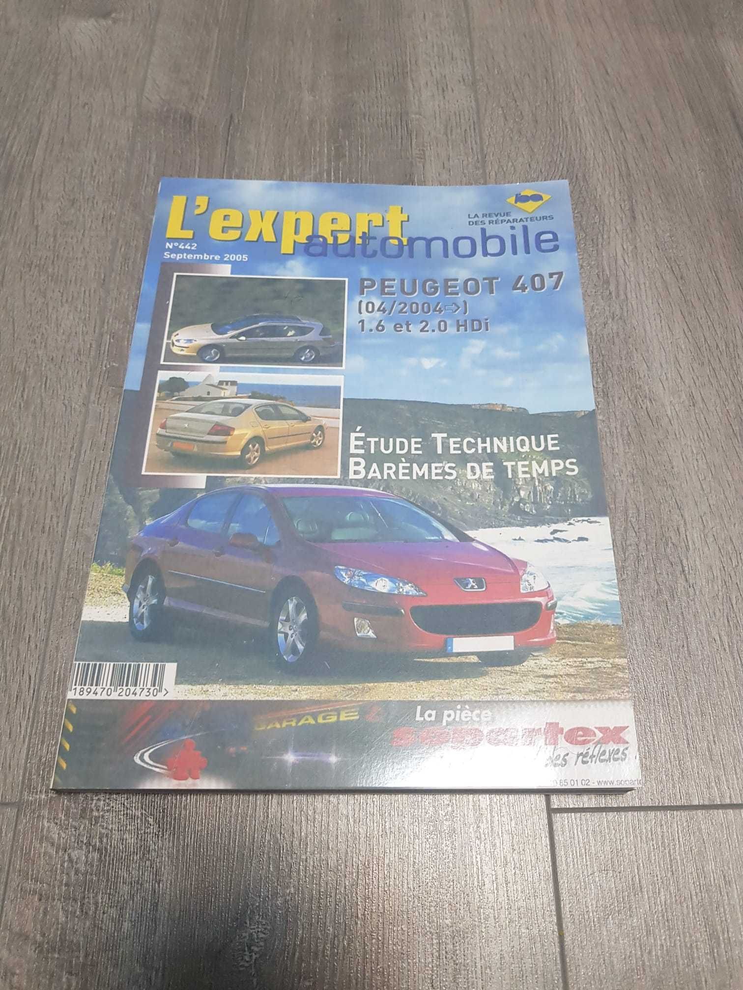 Manual reparatii Peugeot 407 (1.6 si 2.0 HDI) in limba franceza