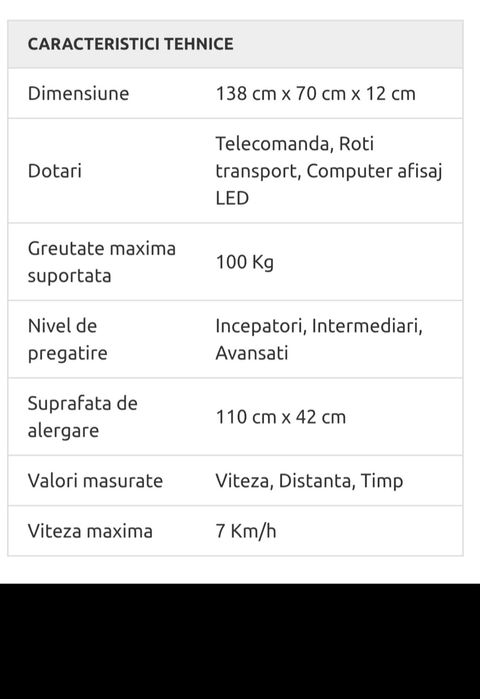 Bandă Techfit WP-500