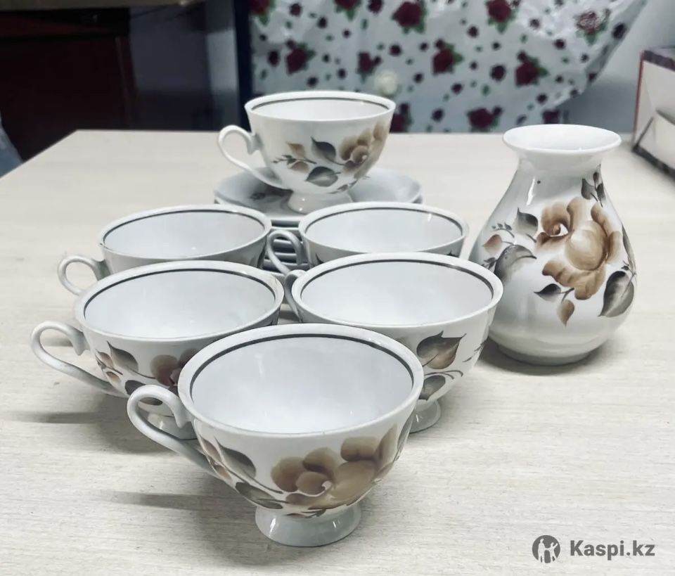 Кофейный набор фарфоровый (советский)