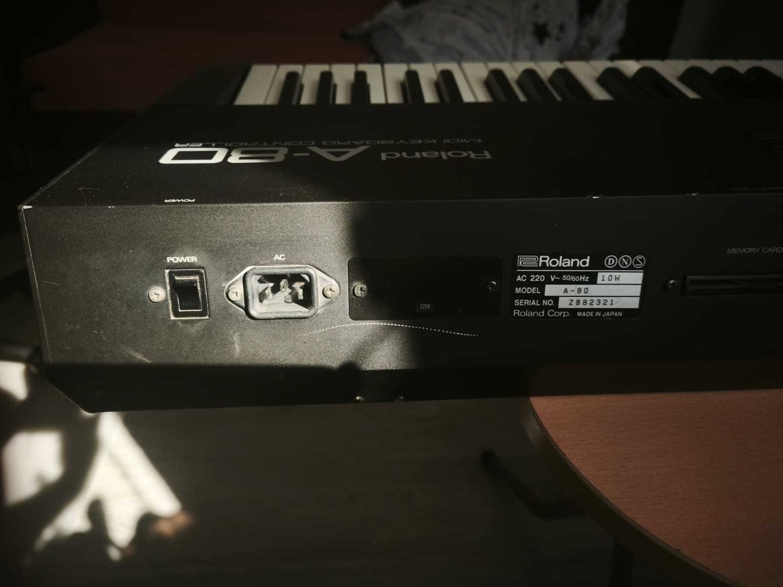 Roland A-80 MIDI Controller 88 clape – stare foarte bună - vintage