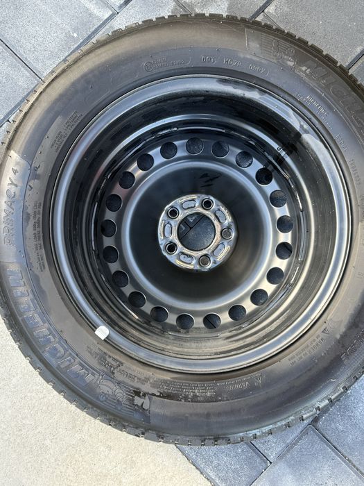 Jante Ford originale 5x108, 205 60 R16 cu anvelope Michelin dot 3119