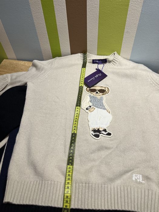 Pulover RL dama casmir si lana purple lable M