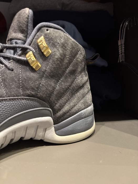 Jordan 12 retro dark grey 46