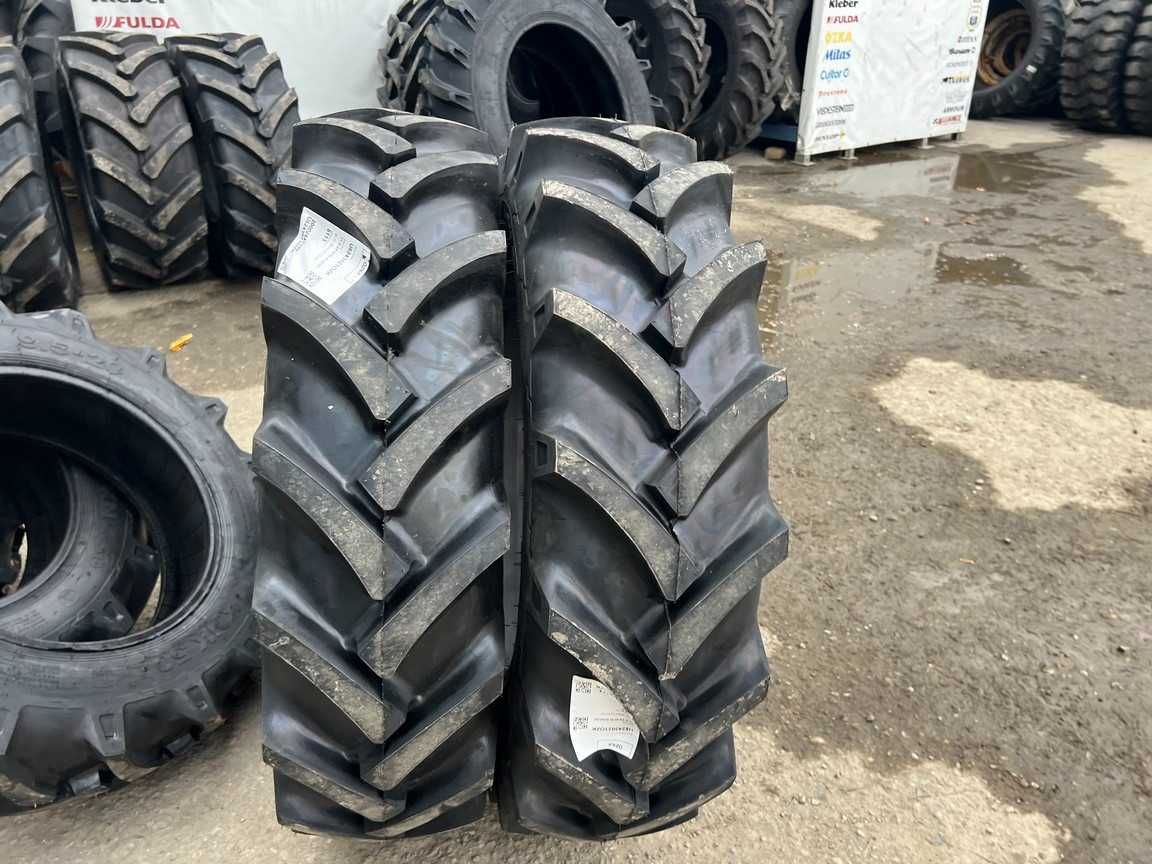 Anvelope noi 11.2-24 cu 8 pliuri marca OZKA pentru tractor fata