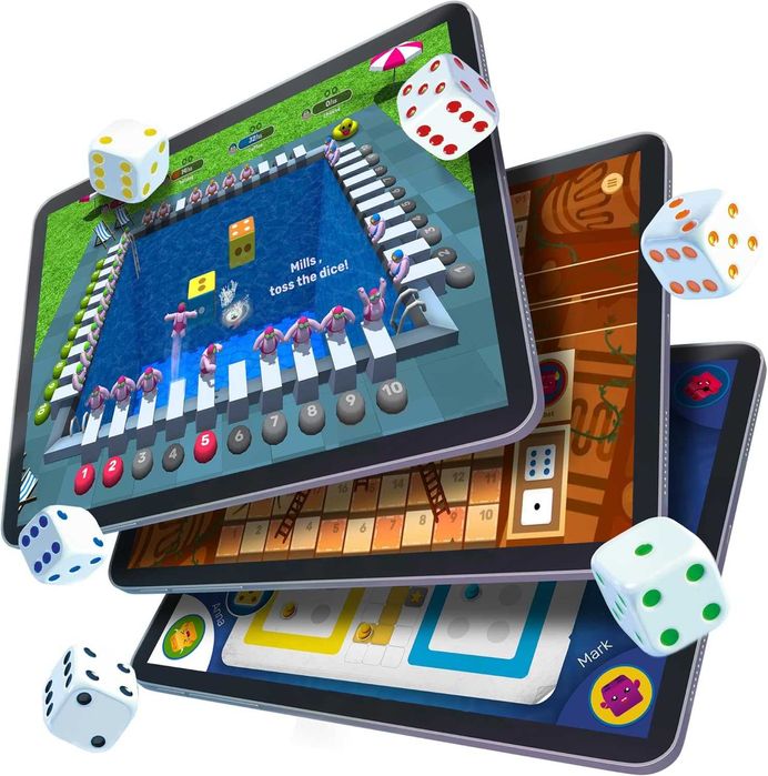 Умные игральные кости GoDice Full Pack – набор из 6 кубиков