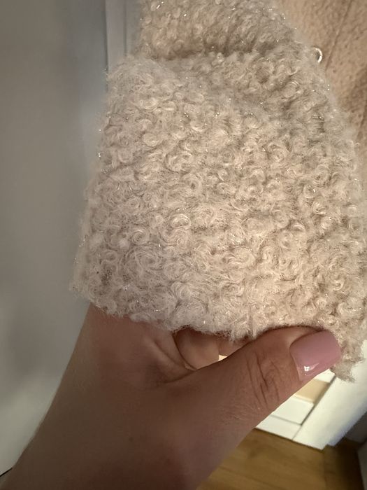 Вълнено палто букле размер L