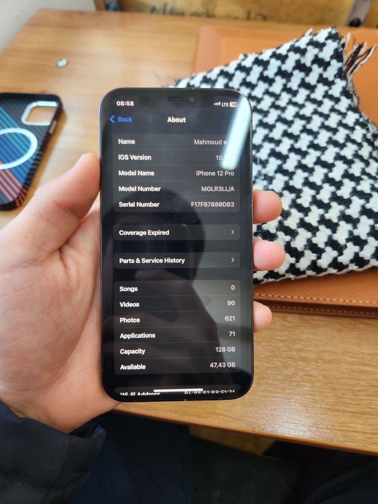Iphone 12 pro LL/A Sim/eSim 5G   128 GB