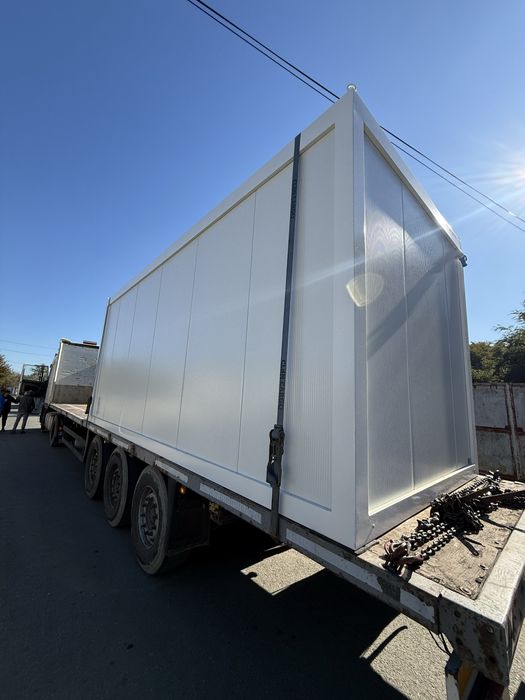 Vand containere modulare gri antracit vitrina