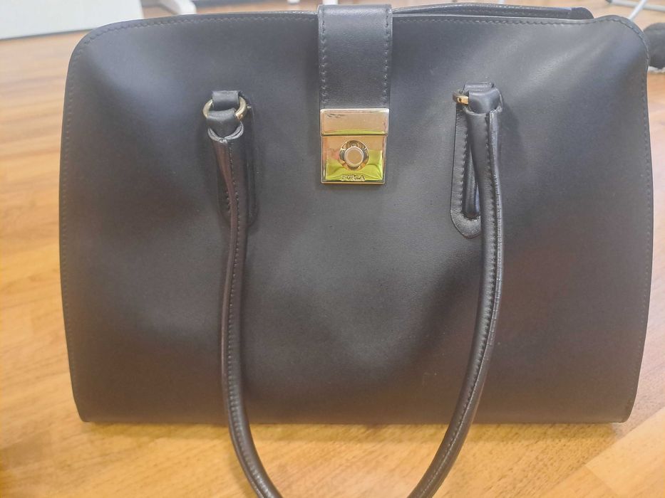 Дамска кожена чанта Furla Milano