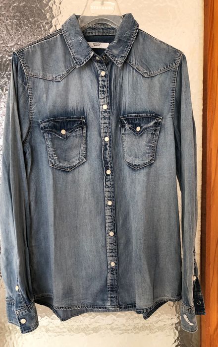 Cămașă jeans Mango