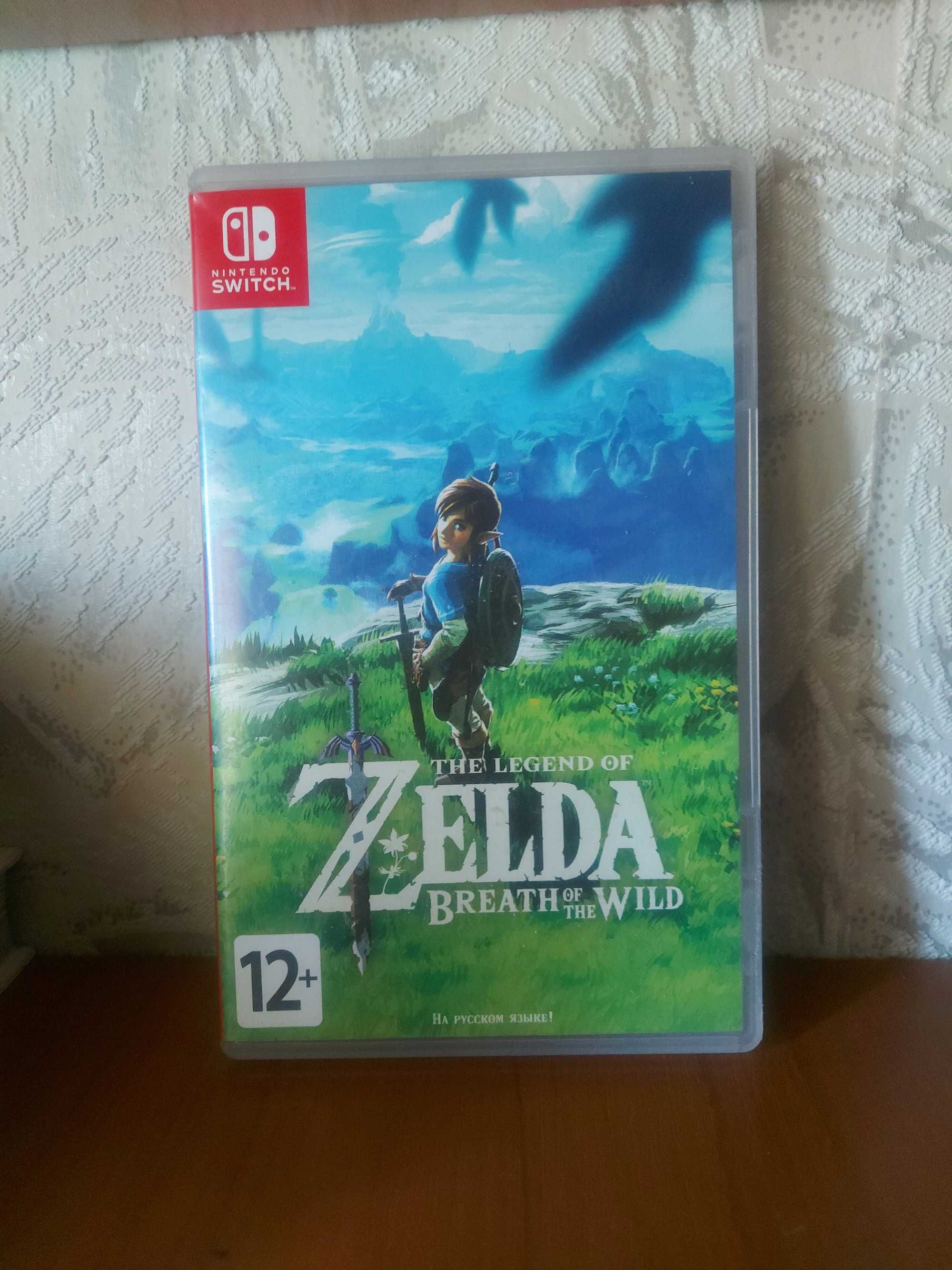 The legend of zelda breath of the wild картридж switch