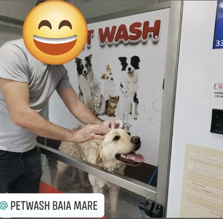 Spălătorie canină cu autoservire