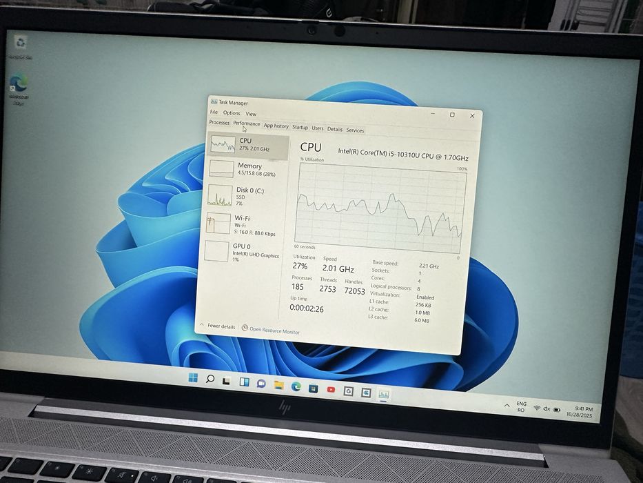 Laptop HP Elitebook 850 G7