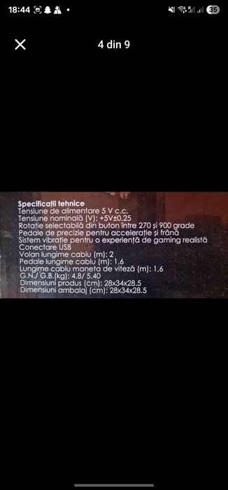Volan MYRIA aproape nou  600 lei negociabil
