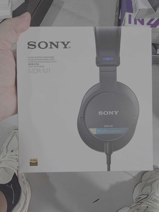 Casti Sony MDR-M1, Professional, Jack 3.5 mm, negru