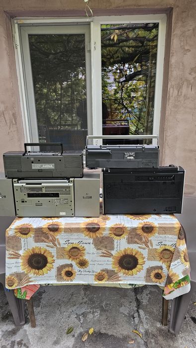 Radio casetofon  aiwa, jvc,uher, grundig