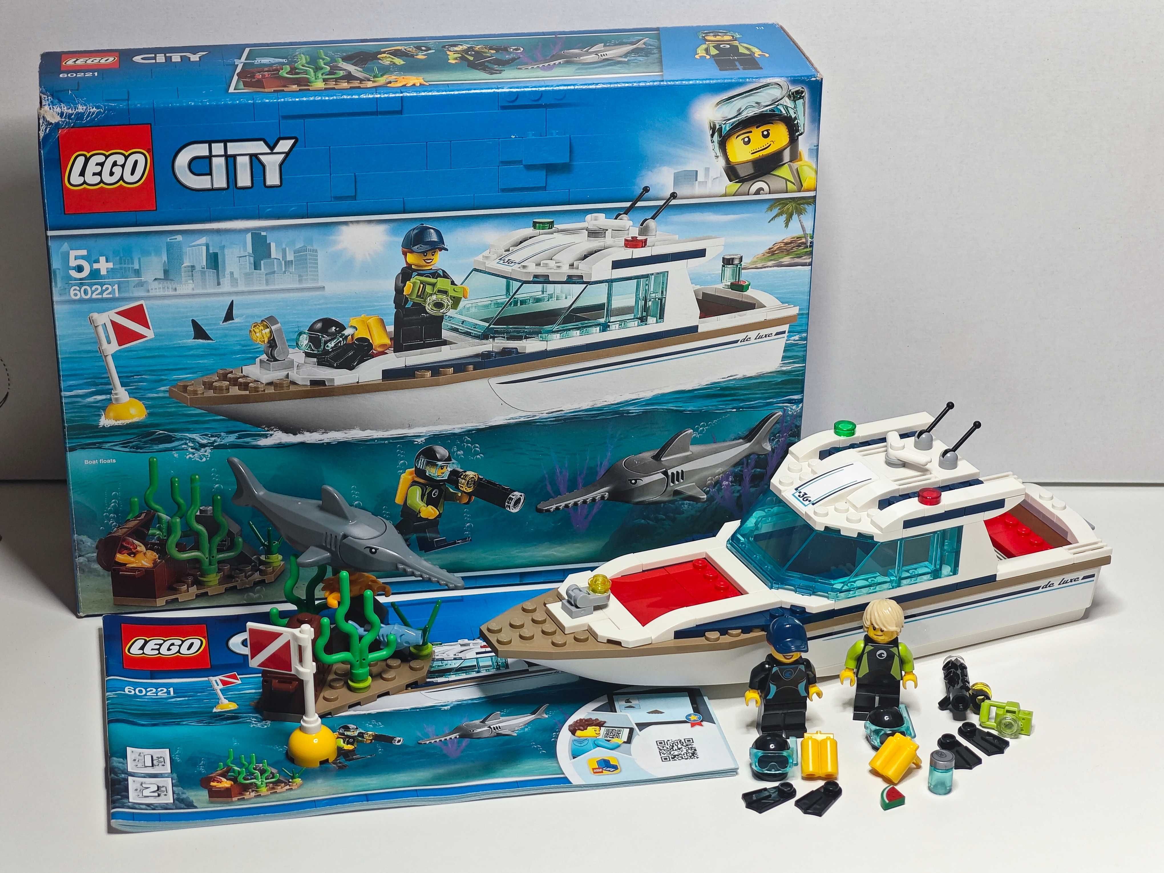 Lego City seturi 60206, 60218, 60221, 60225