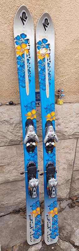 Schiuri ski freeride femei K2 Phat Luv 165 cm