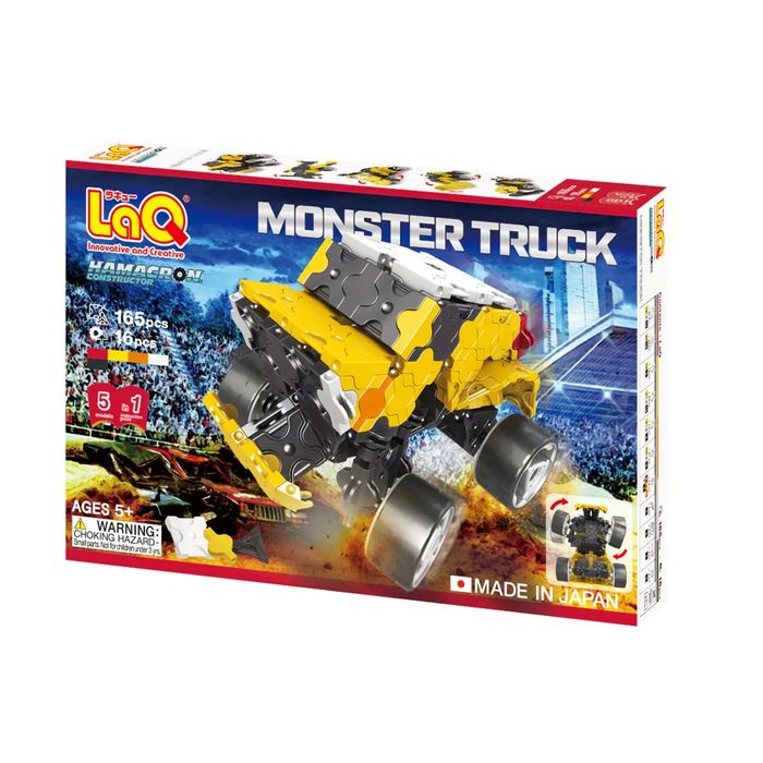 Японски Детски конструктор LaQ Hamacron Constructor MONSTER TRUCK