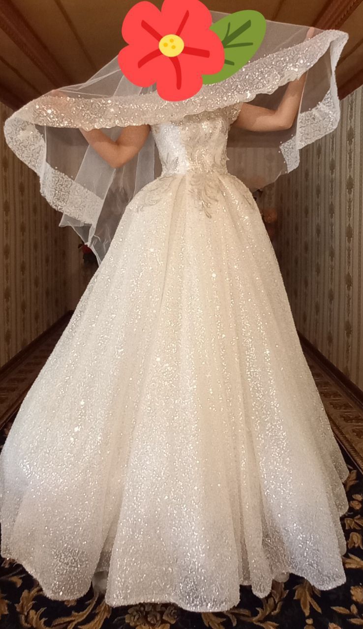 Kelin koylak .свадебное платье