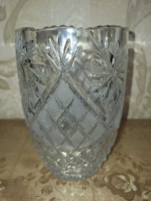 Хрустальная ваза советского пр-ва.