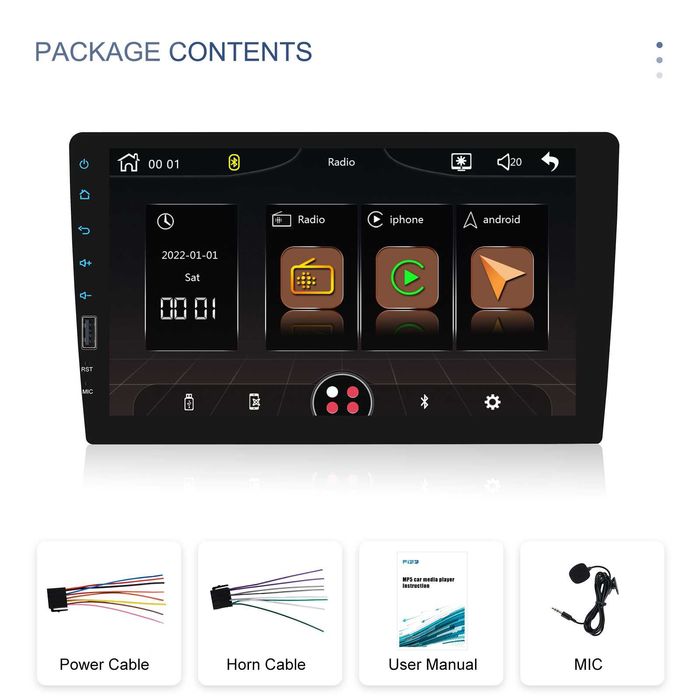 Navigatie 9 inch 1DIN - lichidare stoc