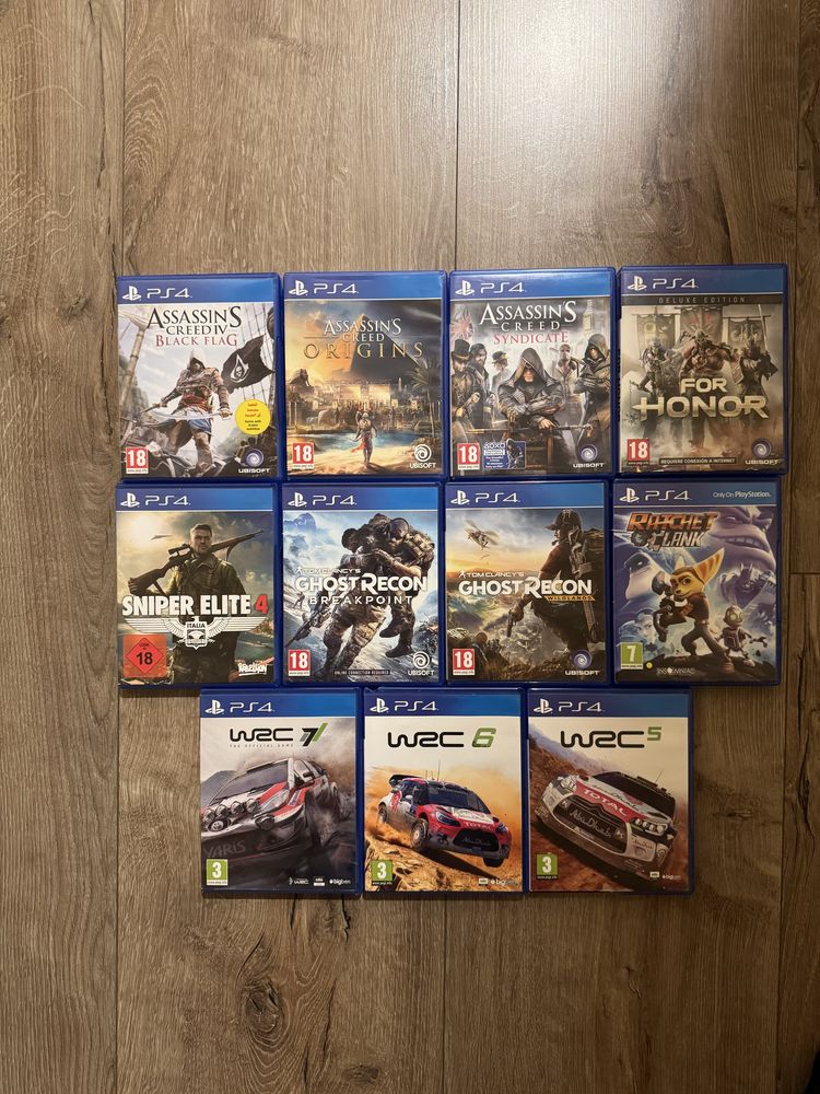 11 бр. Игри за Playstation 4