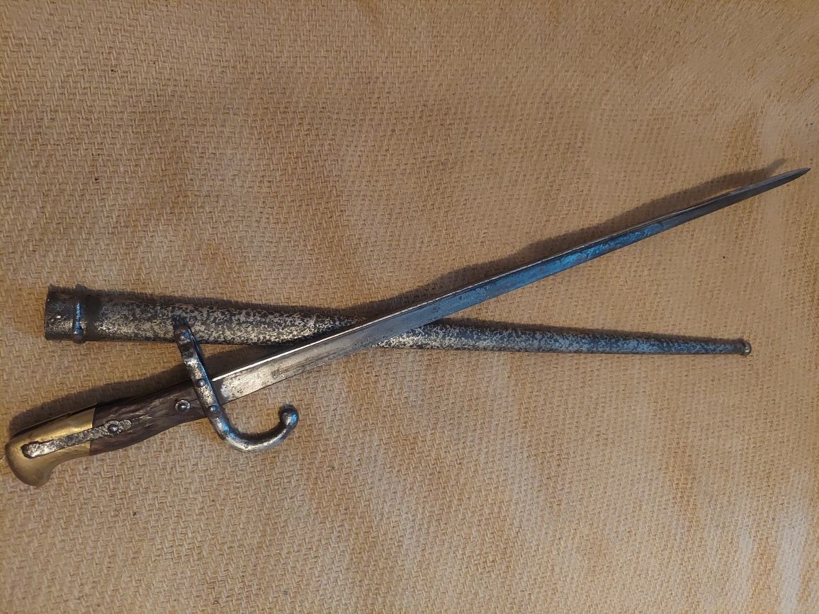 Baioneta model 1874 Gras fabricant Steyr raritate