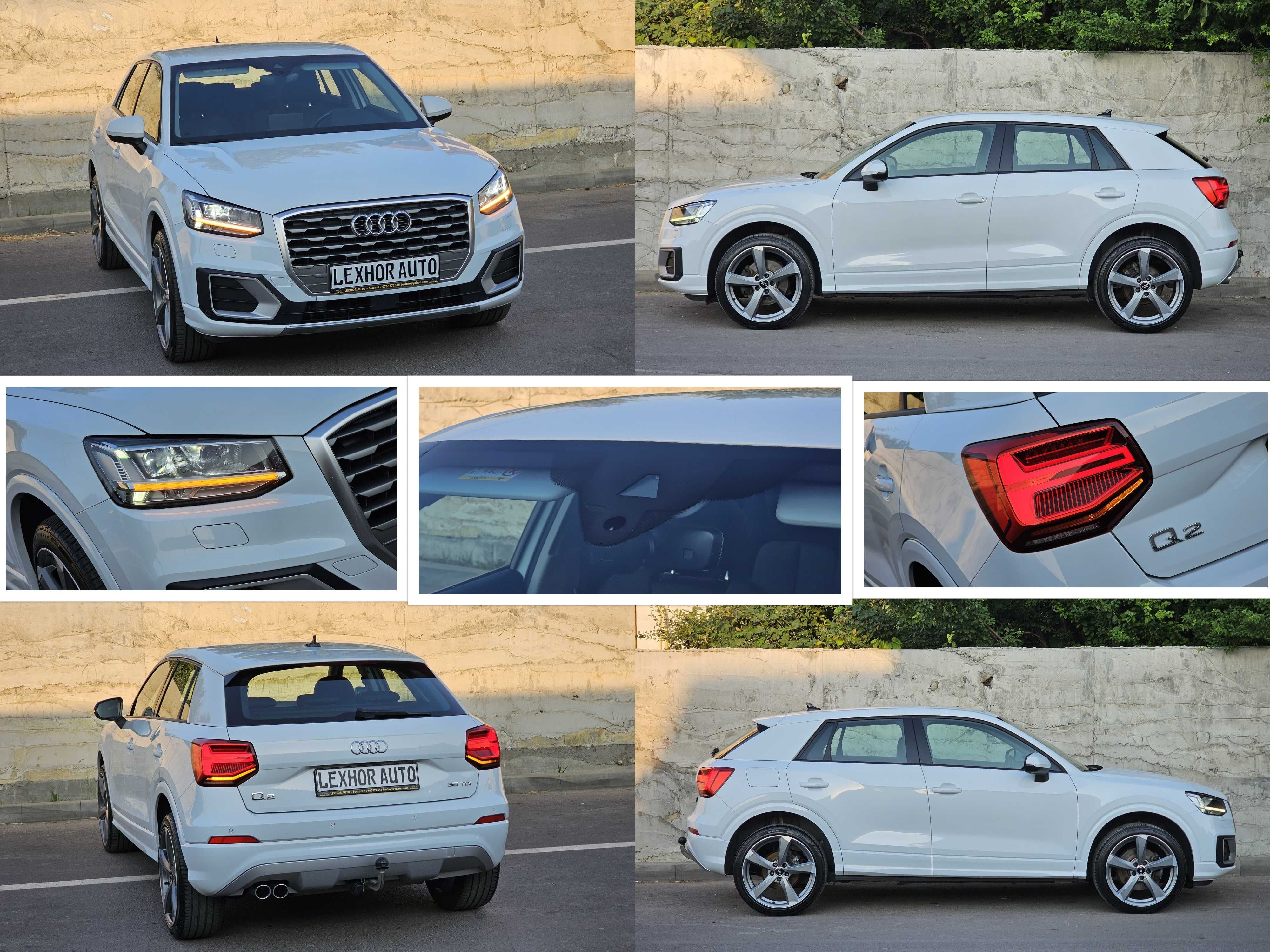 Audi Q2 Facelift 2020 2.0TDI 150cp S-Tronic Matrix Distronic Line TOP