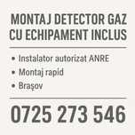 Montaj Detector Gaz Brasov - Echipament Inclus