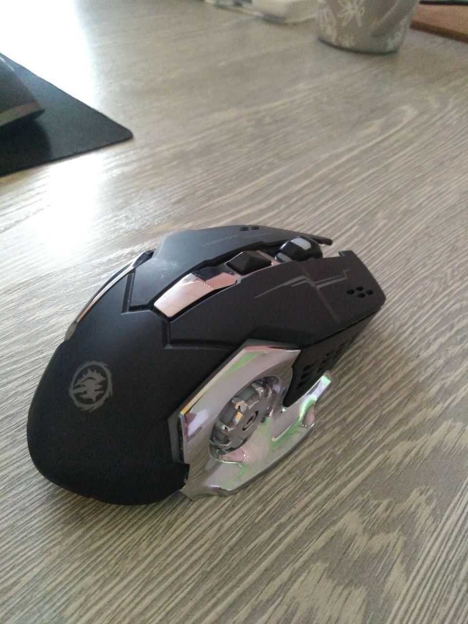 Bluetooth Sichqoncha, Gaming Mouse, безпроводная мышка, RGB, Ovozsiz
