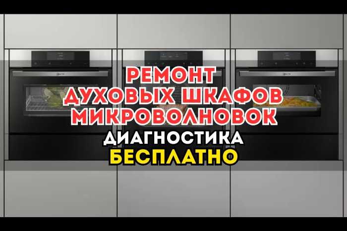 Ремонт Духовых Шкафов и Микроволновок. Гарантия до 1 года.
