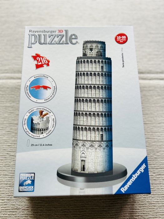 3Д пъзел Пиза наклонената кула