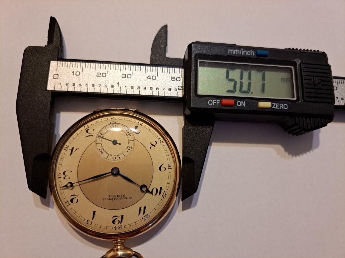 Ceas de Aur 14 K Siduna Chronometre de buzunar