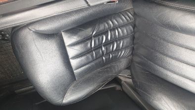 interior piele negru Mercedes ML W164 scaun sofer pasager bancheta