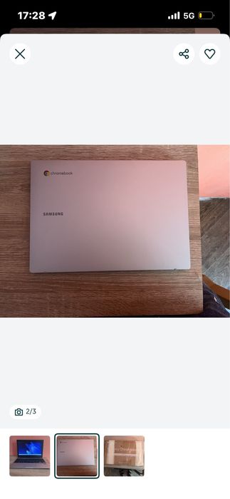 Leptop galaxy chromebook go