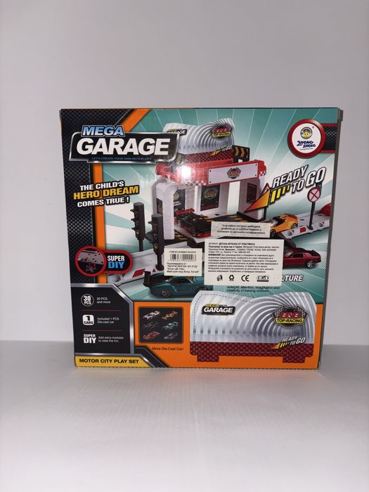 Играчка интерактивен гараж за коли