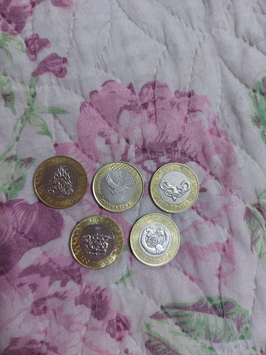Монеты номенал 100тг