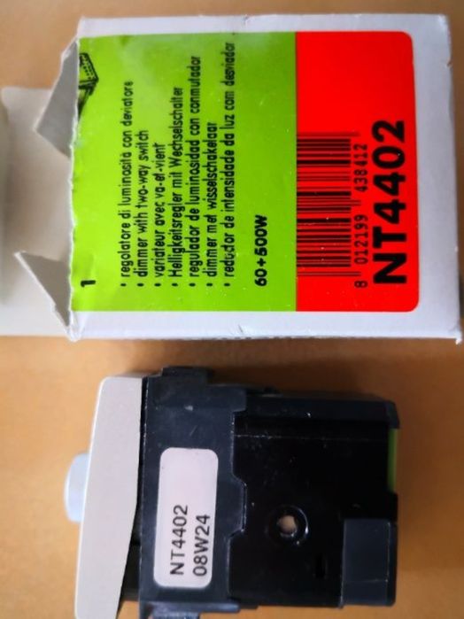 Bticino seria Light Tech: Variator și Priza TV coaxial