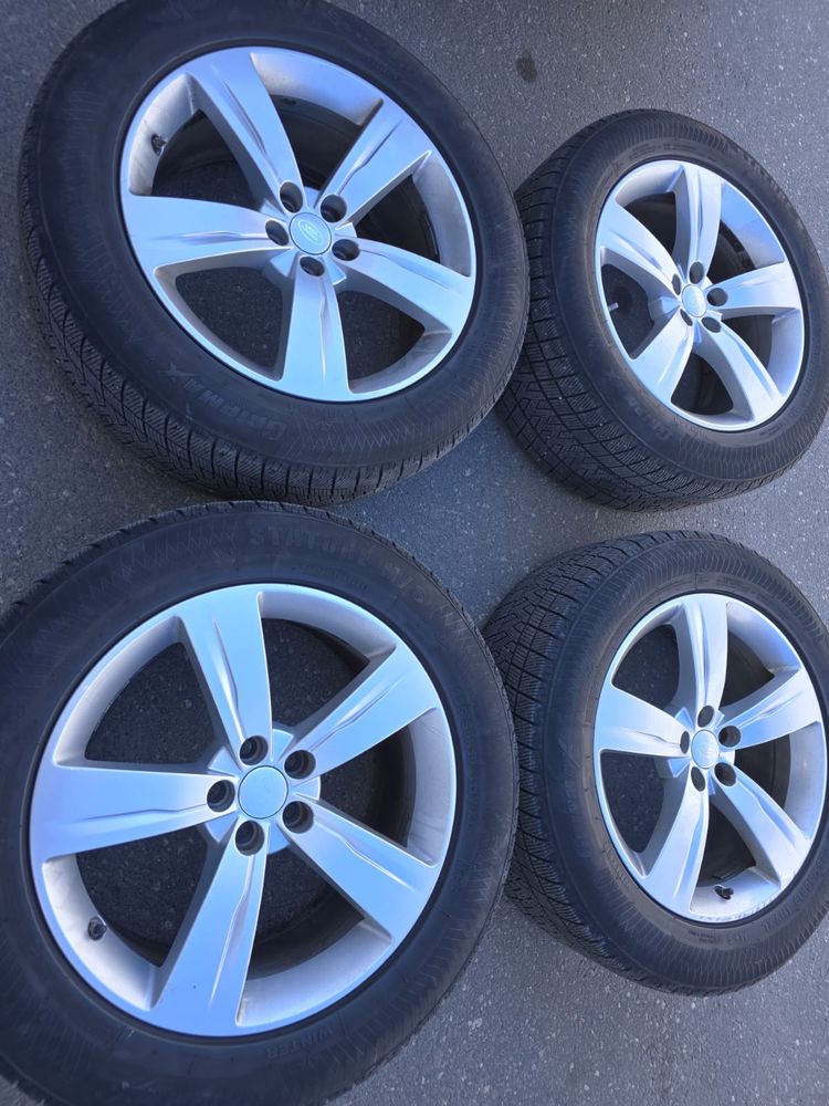 set jante originale range rover velar 8 anvelope 4 iarna 4 vara