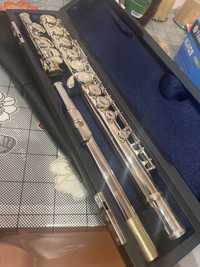 Флейта Yamaha, серебряное покрытие