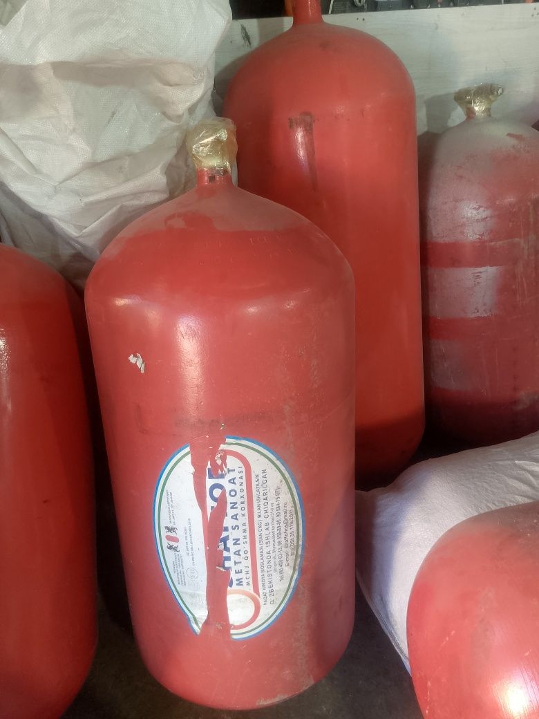 Metan gaz balon 80L to 90L balonlar bor