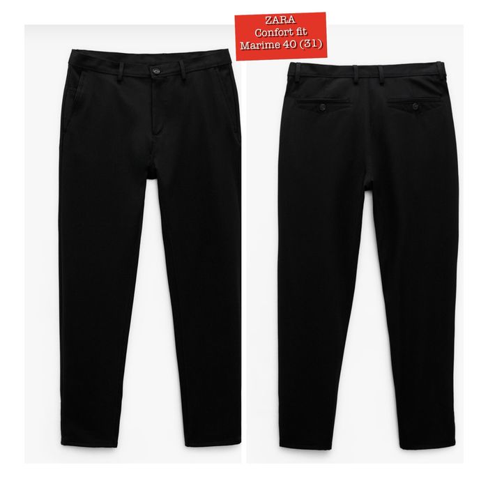 Pantaloni chino barbati Zara