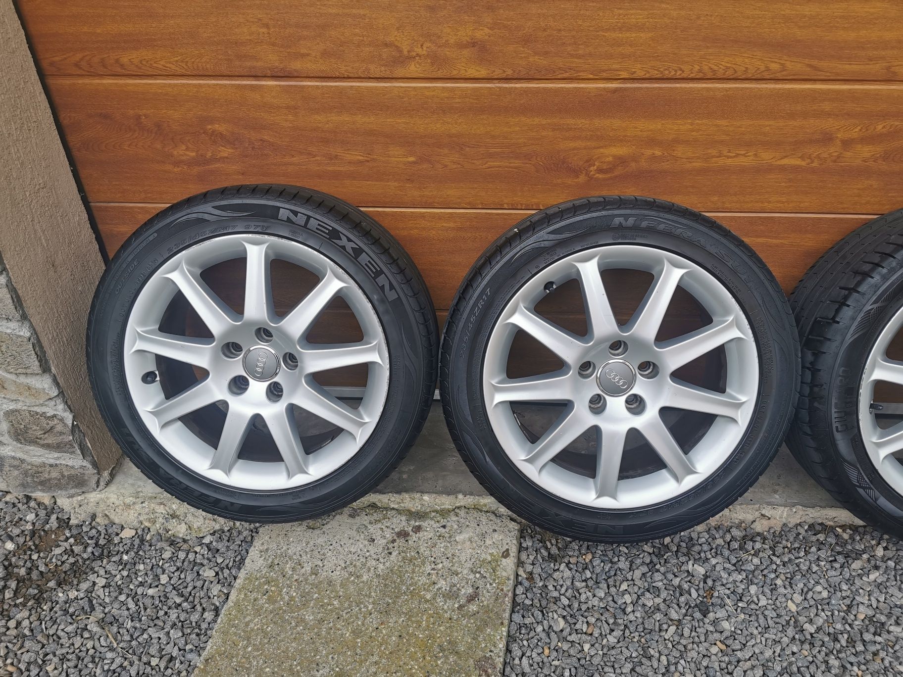 Jante originale Audi R 17"+cauciucuri vară 235/45/17
