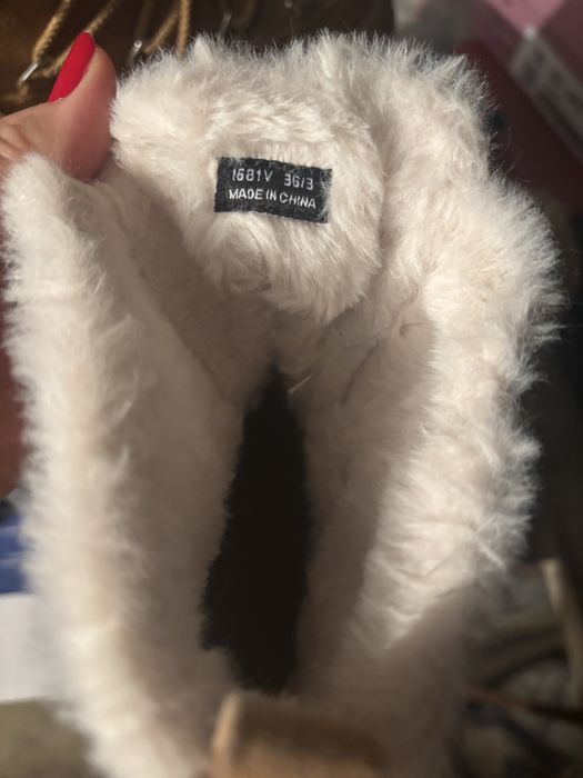 Ghete piele, fete, 36