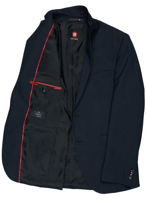 Sacou blazer slim 50 L premium Club Of Gents lana respirabila navy