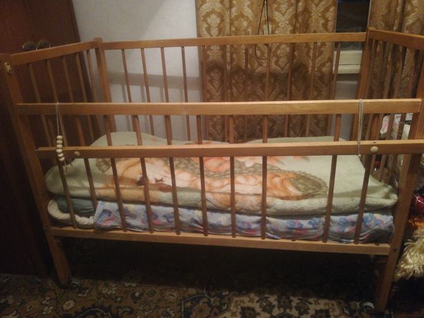Кроватка, деревянная, детская