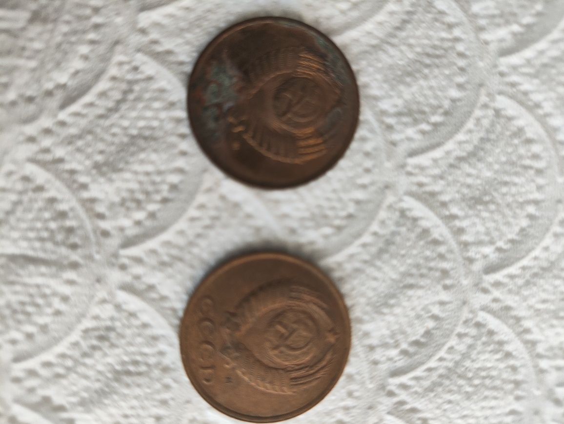 Деньги СССР, монеты и бумажные купюры