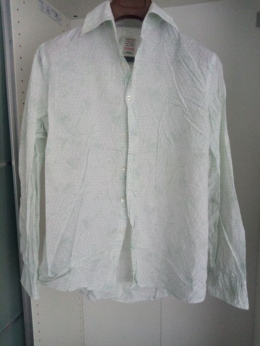STEFANEL MAN - Camasa barbati. Marime L. 100% Bumbac