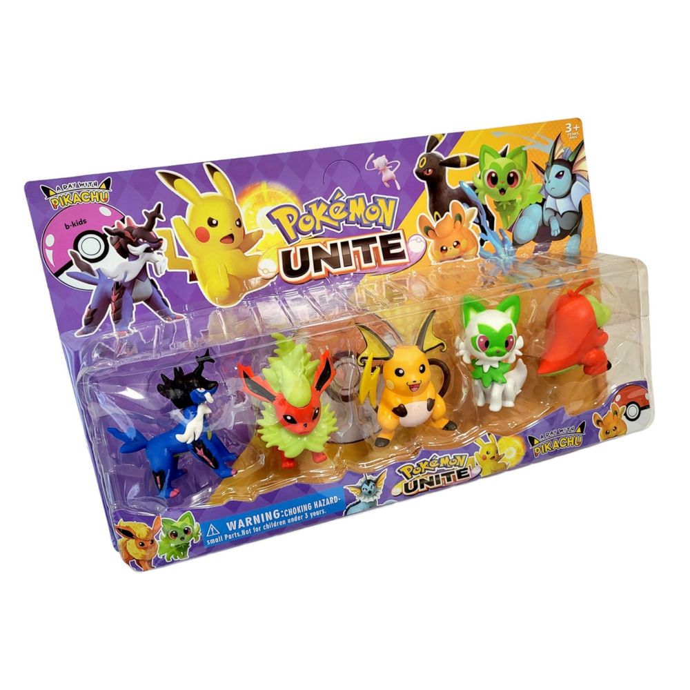 Set cu 5 figurine Pokemon, model 1, NOU